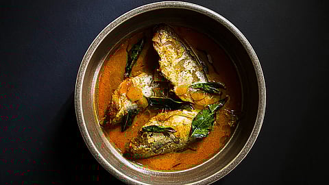 A woman from Nagaland detects the live maggots in the fish curry, which is ordered from a food restaurant at Pherima, Chumoukedia. (Representational image: Unsplash)