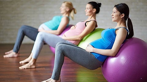 Researchers found that babies had better heart health after birth when their mothers exercised throughout pregnancy.(Representational image: Pixabay)