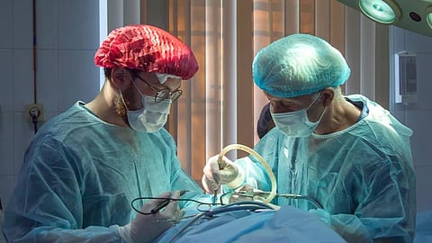 A heart bypass surgery is typically performed to create a new path for blood to flow around a blocked or partially blocked artery in the heart.(Representational image: Unsplash)