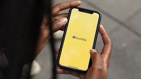 Bumble, which is like several other dating apps, enables users to explore profiles and show interest by swiping right. (Representational image: Unsplash)