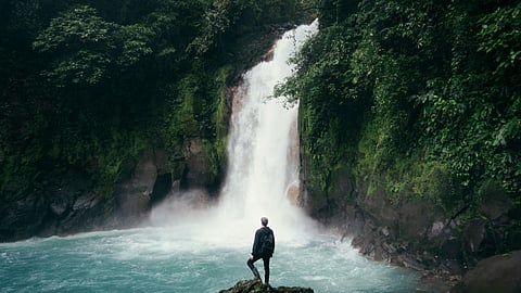 The incident occurred while Chandu, accompanied by his friends, went to explore a waterfall. (Representational image: Unsplash)