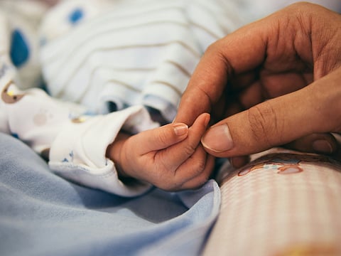 The baby was admitted to the intensive care unit (ICU) due to severe difficulties. (Representational image: Unsplash)