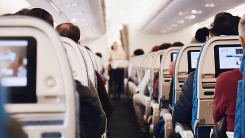 The risk of spreading an airborne pathogen is lower in an airplane than in other indoor, public settings. (Representational Image: Unsplash)
