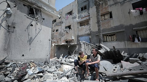 At least 25 people were killed and dozens wounded after an airstrike on a school-turned-shelter in Gaza. (Representational image: Unsplash)