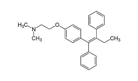 Tamoxifen Structural Formulae (Representational Image: Wikimedia Commons)