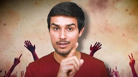 Dhruv Rathee posts a video expressing his opinions on the Kolkata rape and murder case, attributing some of the blame to movies like Animal.( Image from X /Twitter account :@Incognito_qfs)