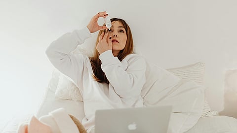 The American Academy of Ophthalmology is sounding the alarm on over-the-counter eye drops advertised as eye color-changing solutions. (Representational image: Pexels)