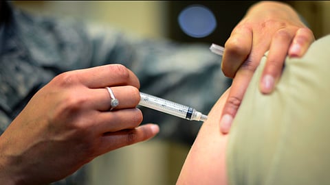 Healthcare workers administering the BCG vaccine to adults as part of Delhi’s initiative to reduce TB cases. (Representational Image: Wikimedia Commons)