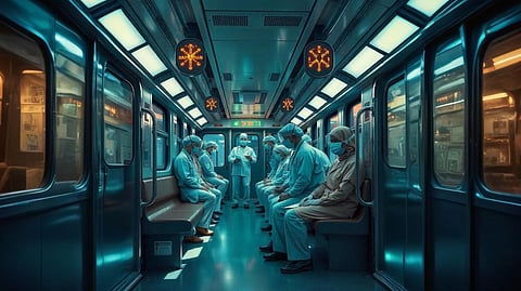 The Phelophepa health train offers a lifeline to thousands who struggle to access quality care. (AI generated: Freepik)