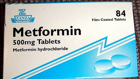 Metformin is one of the most widely used drugs for treating type 2 diabetes. (Wikimedia Commons )