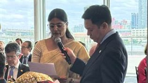 India remains committed to ending HIV/AIDS by 2030, as reaffirmed by Smt. Anupriya Singh Patel at a UN event. Let's unite to achieve this global goal! #EndAIDS (PIB)