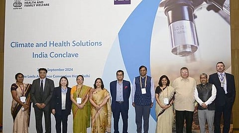 Shri Apurva Chandra, Secretary, MoHFW, in his keynote address highlighted the urgent need for integrating climate considerations into health planning.