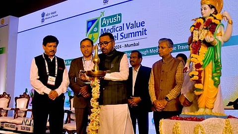 Ayush Medical Value Travel Summit 2024: Strengthening global health tourism through Ayush systems. (PIB)
