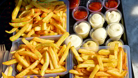 Study reveals UK toddlers consume 47% of their calories from Ultra-Processed Foods With this figure rising to 59% by age seven, leading to excessive sugar and salt intake. 
(Representational image: Unsplash)