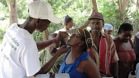 A major cholera outbreak in 1991, resulted in 59,478 cases and 7,654 deaths. (Representational image: CDC PHIL images)