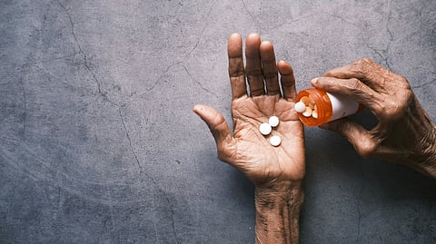 It was discovered that she had been taking her husband’s medication instead of her own for several days
(Representational image: Unsplash)