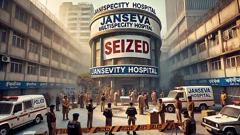 Surat hospital sealed after founders were found with fake medical degrees; investigation underway. (Representational Image: Generated by Canva)