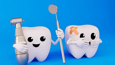 Teeth with necrotic Endodontic treatments must aim to eliminate as many bacteria as possible from the root canal (Freepik)