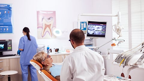 Tripura exceeded the World Health Organization's recommended dentist-to-population ratio.(Representational image:Freepik)