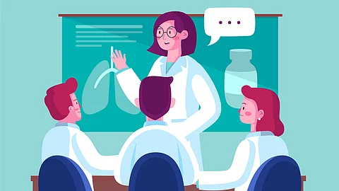 The National Medical Commission (NMC) proposed in the recently published Draft Teachers Eligibility Qualifications (TEQ) 2024 Regulations to relax the present criteria and permit non-teaching physicians to become assistant and associate professors. (Freepik)