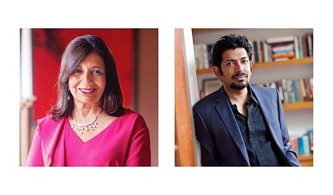 The launch of Qartemi was described as a pivotal moment in India's fight against cancer. (Images: from Dr. Siddharth Mukherjee & Kiran Mazumdar Shaw's X accounts)