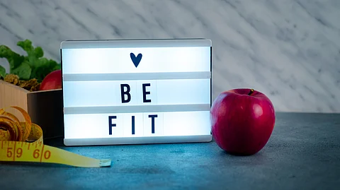 Excess muscle fat conveys a link to the risk of heart disease. Stay with fitness to maintain a normal BMI.