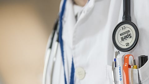 doctor wearing a stethoscope