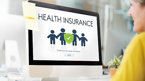 An illustration featuring health insurance coverage for the family.