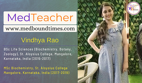 Vindhya Rao, MSc Biochemistry