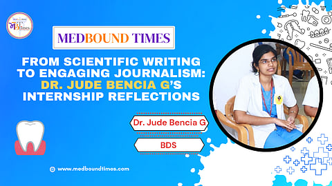 Dr. Jude Bencia G, BDS, Rajas Dental College and Hospital, Tirunelveli, Tamil Nadu, India