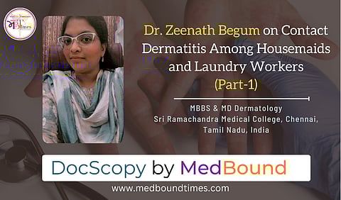 Dr. Zeenath Begum, MBBS & MD Dermatology, Sri Ramachandra Medical College, Chennai, Tamil Nadu, India