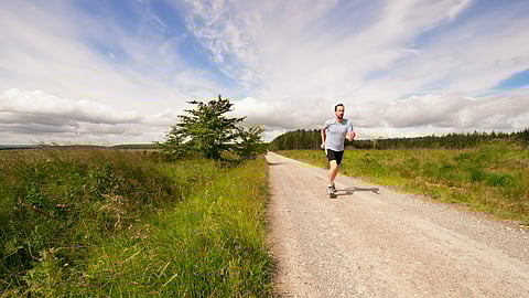 Man running