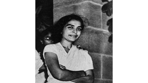 A young Dr. Sushila Nayyar