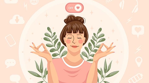 Women's Personal Growth Concept Illustration