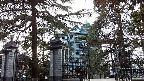 Front gate of the Himachal High Court