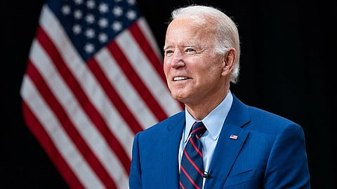 The first portrait of Joe Biden as president of the United States.