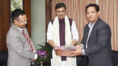 CM of Meghalaya Conrad K Sangma