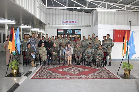 Team India’s Level III Hospital in Goma