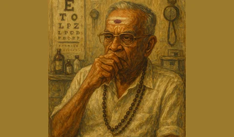 AI image of Dr. C. P. Mathew