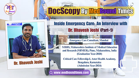 Dr. Bhavesh Joshi, MBBS, Maharashtra Institute of Medical Education and Research (MIMER), Pune, Maharashtra, India
(Graduation Year-2020)
Critical Care Fellowship-I, Aster Health Academy, Bengaluru, Karnataka
(Admission Year-2024)