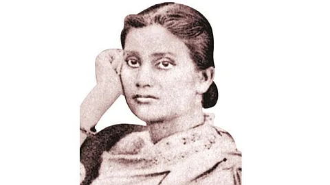 Portrait of Kadambini Ganguly, India’s first woman doctor.