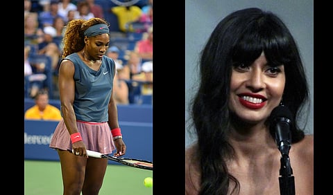 Serena Williams and Jameela Jamil