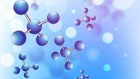 An image of molecules