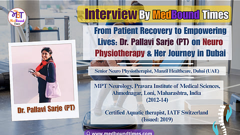 Banner for the Interview with Dr. Pallavi Sarje (PT)