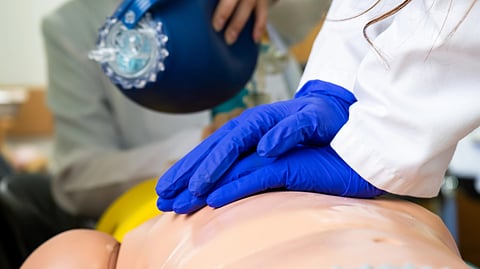A slow code CPR refers to a situation where medical staff appear to provide CPR, but the efforts are minimal or delayed.