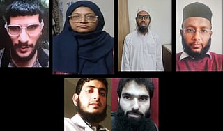 Images of the suspects of Delhi Red Fort Blast