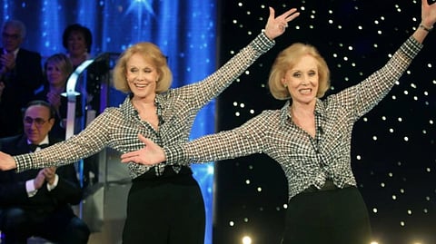 An image of the Kessler Twins.