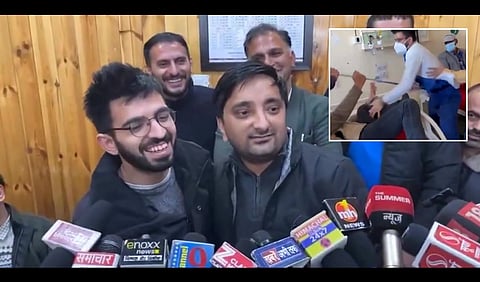 Screenshot from the press conference after IGMC Shimla incident Resolved Through Settlement