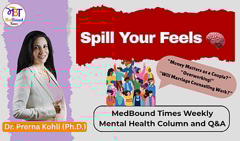 Banner for Dr. Prerna Kohli's column