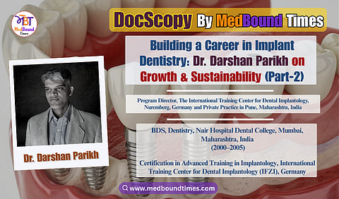 Banner for DocScopy with Dr. Darshan Parikh